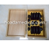 Đá Massage hộp gỗ cao cấp