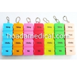 Hộp chia thuốc 4 ngăn 7 ngày